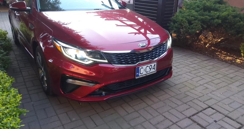 Kia Optima cena 79500 przebieg: 18500, rok produkcji 2019 z Pakość małe 37